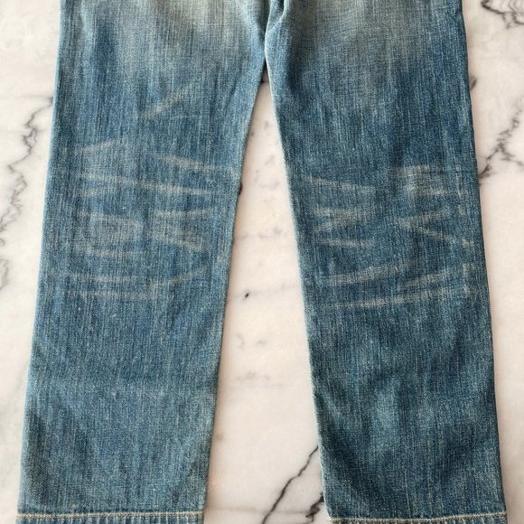 Current Elliott 'The Boyfriend' Denim in Tattered Destroyed - Picture 11 of 12